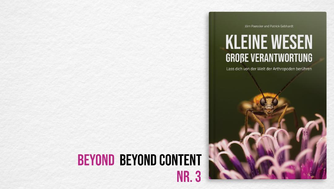 beyond beyond content — Unser erstes Buch