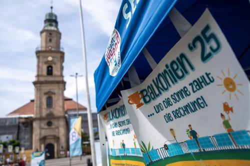 Balkonien &lsquo;25 auf dem Hugenottenplatz in Erlangen